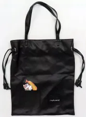 【中古】バッグ えびにゃん(ブラック) トートバッグ 「mofusand×しまむら」