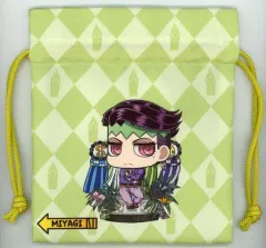 【中古】バッグ 岸辺露伴 地域限定巾着 「ジョジョの奇妙な冒険 JOJO WORLD2」 宮城会場限定