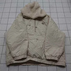 ◇ ⊇ ジャバ JaVa jv1260033 ボアフードナイロンジャケット ベージュ系 S レディース E  【1601150027993】