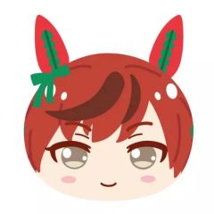 [중고] 봉제인형 마스코트·봉제인형 배지 나이스 네이처 [말 딸 프리티 더비 오만쥬니기니기 마스코트 3]