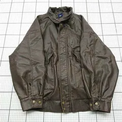 ◇ Θ モノマート MONO-MART LADYS 合皮ブルゾン ジャケット ブラウン系 レディース E  【1601150027870】