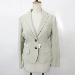 ザ・スーツカンパニー THE SUIT COMPANY ジャケット テーラードジャケット シングル 総裏 綿 ストレッチ ベージュ 40