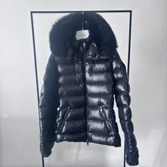 モンクレール MONCLER BADYFUR リアルブルーフォックス★サイズ0 ダウンジャケット
