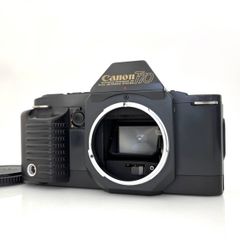 Canon T70 一眼レフカメラ　箱付き　動作未確認 Yahoo!オークション -「canon t70」の落札相場・落札価格