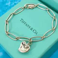 Tiffany&Co.　 ティファニー　カーブドハート ブレスレット 　レディース　　ハート　シルバー925　 箱保存袋のサムネイル