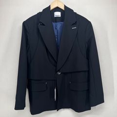 OMMO DRAWSTRING BACK ZIP JK ブラック - メルカリ