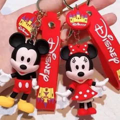 Disney ミッキーandミニー　キャラクターストラップ