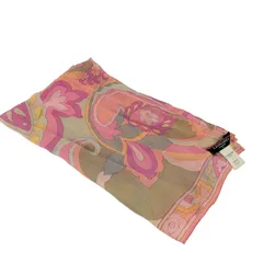 レオナール LEONARD シルク100 総柄 スカーフ レディース FREE 