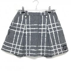 美品　MARK&LONA 中綿入り　スカート 美品】マークアンドロナ 中綿スカート イエロー×グレー 上部迷彩