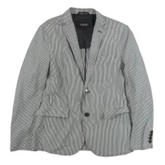 BURBERRY BLACK LABEL バーバリーブラックレーベル BMP13-212-05 シングル 2B ギンガムチェック テーラード ジャケット ブラック系 S【中古】