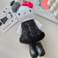 ハローキティ ロングダリ スタイルアップ マスコット ぬいぐるみ