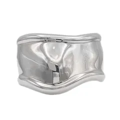N2446 ティファニー SV925 シルバーボーンカフ ブレスレット バングル Tiffany&Co. ティファニー ボーンカフ バングル ブレスレット SV925