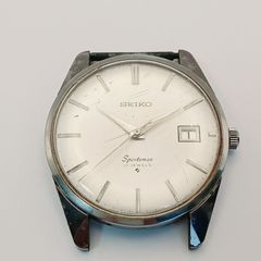SEIKO 腕時計 ヴィンテージ sportsman シルバー 17石 デート - メルカリ