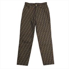 FENDI JEANS フェンディ ズッカ柄 ジャガードパンツ イタリア製 - メルカリ