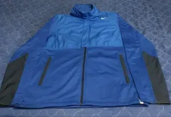 ナイキ ドライフィット トレーナー ジャージ ブルー (XXL)