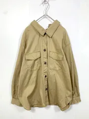 MAJESTIC LEGON マジェスティックレゴン 1086070900 後ろリボン デニムシャツ ジャケット sizeM/ベージュ ■■レディース