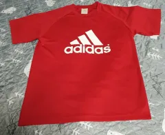 アディダス クライマ 機能性 半袖Tシャツ レッド (100)