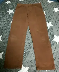 ザラ BLACK LABEL ストレート デニムパンツ モカブラウン (33)