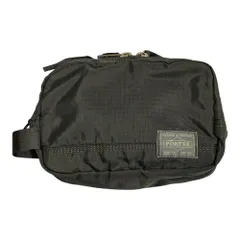 新品同様 PORTER ポーター トリップ ハンドポーチ グレー メンズ レディース 古着 中古 USED