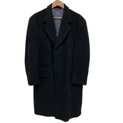 美品 POLO by Ralph lauren ポロバイラルフローレン ウール チェスターコート サイズM ダークグレー メンズ 古着 中古 USED