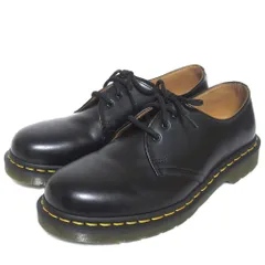新品同様 Dr.Martens ドクターマーチン 1461 レザー 3ホール シューズ UK7 26cm ブラック メンズ 古着 中古 USED