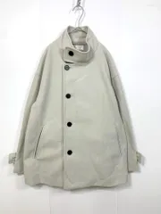 美品 Rope Picnic ロペピクニック GDL53040 ジャージメルトンスタンドカラーミディ丈 コート size38/ベージュ系 ◆■レディース