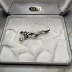 新品SV越ものあこや真珠ぶどうモチーフチャーム - メルカリ