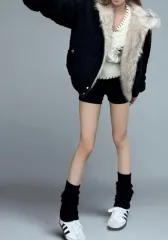 ファージャケット ショートダウン