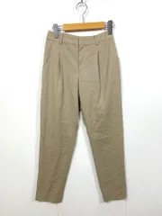 green label relaxing グリーンレーベルリラクシング ユナイテッドアローズ 3514-138-1647 カチリラ テーパード パンツ size36/ベージュ ■■レディース