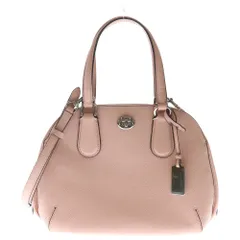 COACH (コーチ) 2WAY ハンドバッグ ショルダーストラップ ピンク 34940
