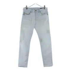 DIESEL (ディーゼル) THOMMER-T ドローストリング デニムパンツ グレー