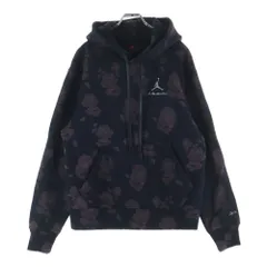NIKE (ナイキ) 25SS ×アママニエール ジョーダン ブランド オール オーバー プリントデザイン フーデッド スウェット パーカー ブラック DJ9753-010