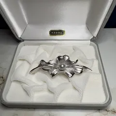 あこや本真珠　SVブローチ