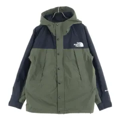 THE NORTH FACE (ザノースフェイス) MOUNTAIN LIGHT JACKET マウンテン ライト フーデッドナイロンジャケット カーキ/ブラック NP62236
