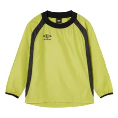 umbro(アンブロ) ジュニア(1枚物)ピステトップ サッカー ウィンドブレーカー/シェルジャケット/コート (UF5FWB01JA)、(LM00)ライム