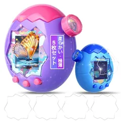 【5枚セット】対応 たまごっちパラダイス フィルム たまごっち パラダイス 用 保護フィルム 対応 Tamagotchi Paradise 画面保護フィルム 液晶フィルム カバー ケース キズ修復機能 柔らかい TPU素材採用 高透過率 高感度タッチ 気泡 0