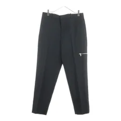 JIL SANDER (ジルサンダー) 21AW Wool Gabardine Trousers ウールギャバジン ジップポケットトラウザーズ パンツ スラックス ブラック JSMT310201 MT20100012のサムネイル