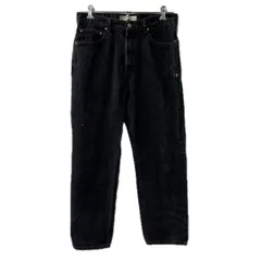 Levi's 550 デニムパンツ W34 ブラック リーバイス ジップアップ アメカジ ジーンズ デニム コットン 2601-456