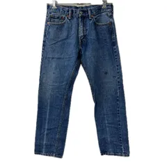 メキシコ製 Levi's 505 デニムパンツ W30 ブルー リーバイス ジップアップ アメカジ ジーンズ デニム コットン 2601-460