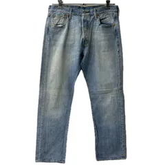 メキシコ製 Levi's 501 デニムパンツ W34 ライトブルー リーバイス ボタンフライ アメカジ ジーンズ デニム コットン 2601-461