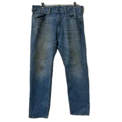 メキシコ製 Levi's 505 デニムパンツ W38 ブルー リーバイス ジップアップ アメカジ ジーンズ デニム コットン 2601-462