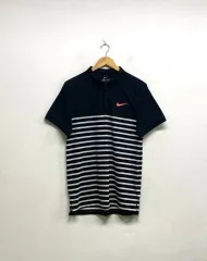 ナイキ スウッシュ ストライプ ドライフィット カラーTシャツ L