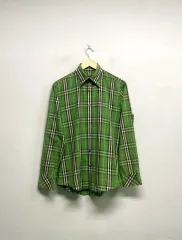 バーバリー BURBERRY BLACK ブラックレーベル シャツ M