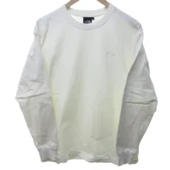 ザノースフェイス THE NORTH FACE NT32345 ロングスリーブヌプシコットンティー ロンT カットソー 長袖 白 ホワイト Mサイズ 0120