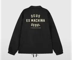 2XL デウスエクスマキナ ソウル カレッジ コーチジャケット ブラック 新品