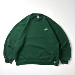 美品！USA製 90s ラッセル 無地 ブランクスウェット 緑 グリーン L