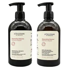 ロクシタン インテンシヴ リペア シャンプー＆コンディショナートリートメント 500mlセット[9782_9881/9836_9935] 佐川急便