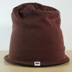１０  レディース・メンズ　リバーシブルキャップ　ニット帽　サイズ５７cm〜５９cm　キャップ　帽子　[[1.1.]]