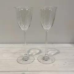 【塩】Baccarat バカラ ワイングラス ペア 2客 食器 クリスタル クリア【22405】A30