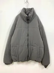 URBAN RESEARCH ITEMS アーバンリサーチ アイテムズ IT27-17A012 ダウンジャケット スタンドカラー 中綿ブルゾン ブルゾン ジャケット sizeL/チャコールグレー ◆■◎メンズ